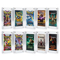Magnetic Booster Pack Holder - UV Protection Display Case (10-Pack) - Premium TCG Protection by Red Node
