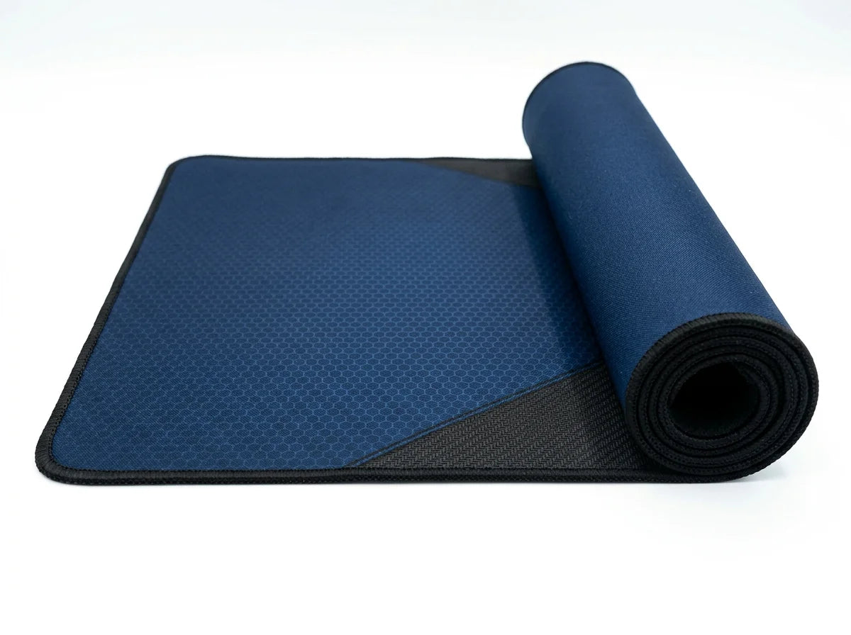 TCG Game Playmat 24"x14" - Non-Slip Rubber Base Trading Card Game Mat - Premium TCG Protection by Red Node